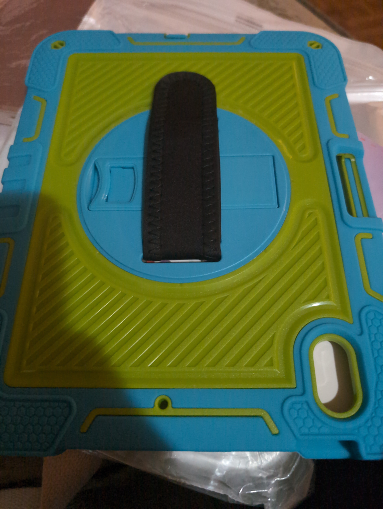 Kids' Tablet Protective Case - Green and Blue - photo 4
