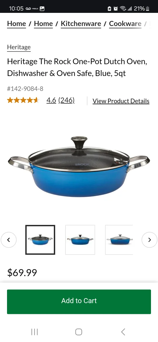 Cooking ware set: Blue, Orange and Grey frying pans image indicator(4)
