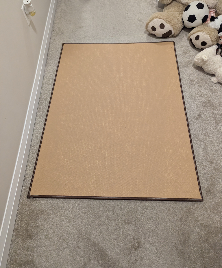 Modern Abstract Area Rug, Brown and Beige - photo 3