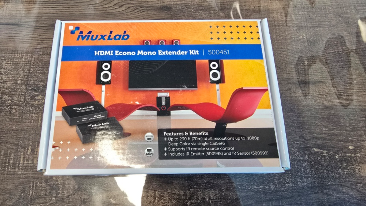 Muxlab 500451 - HDMI over Ethernet Kit
