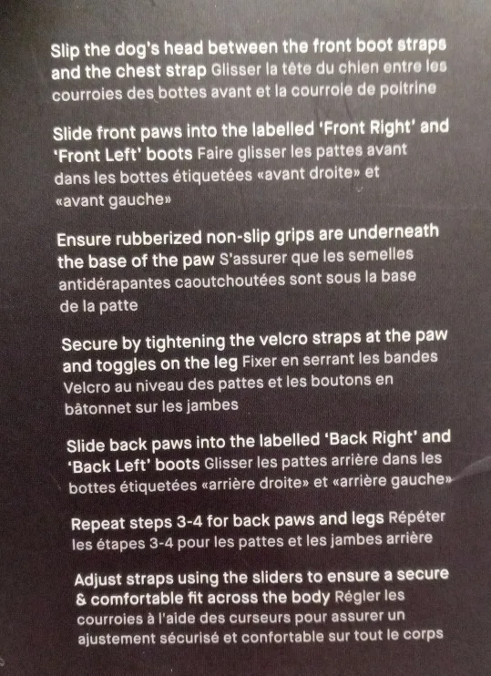 Canada Pooch Suspender Dog Boots - Size 2 image indicator(3)