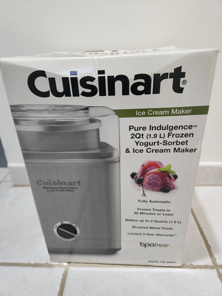 Cuisinart ice cream maker (stopped working)