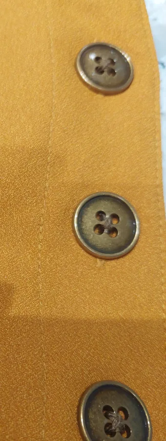 BR Yellow Sleeveless Dress, size 2 image indicator(5)