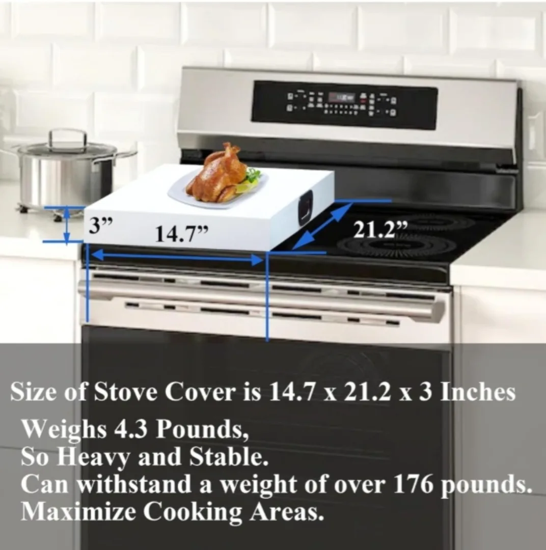 -Stainless Steel Stove Top Cover image indicator(4)