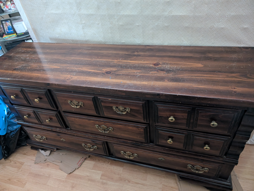 Vintage Wooden Dresser - photo 2