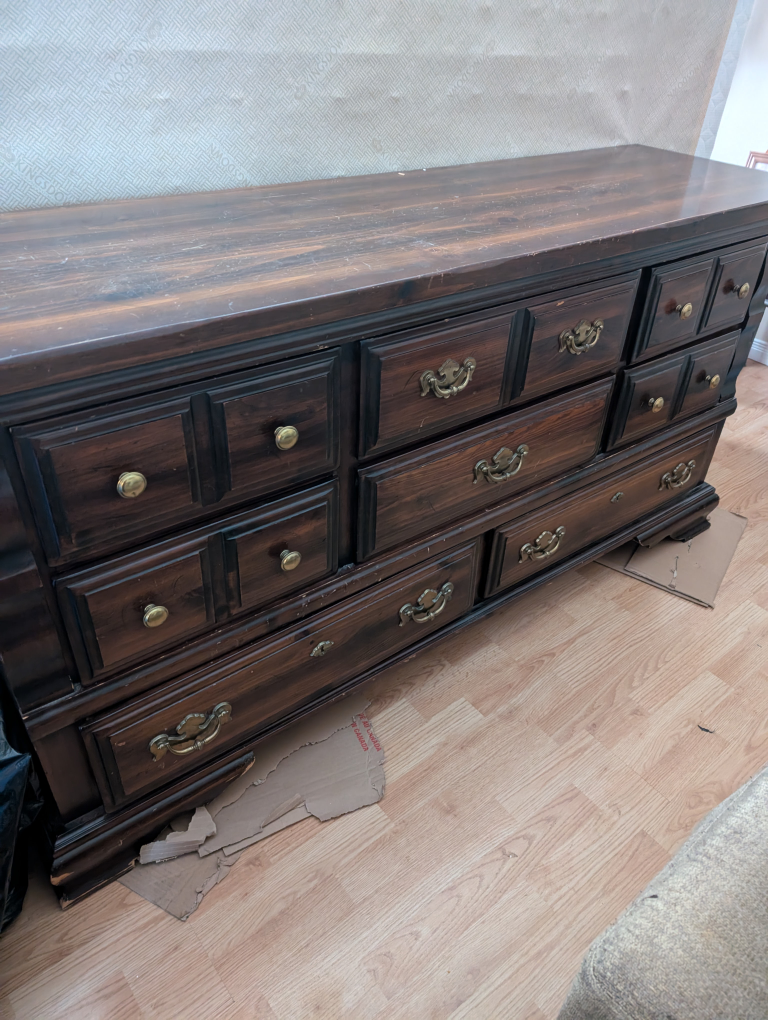 Vintage Wooden Dresser - photo 3