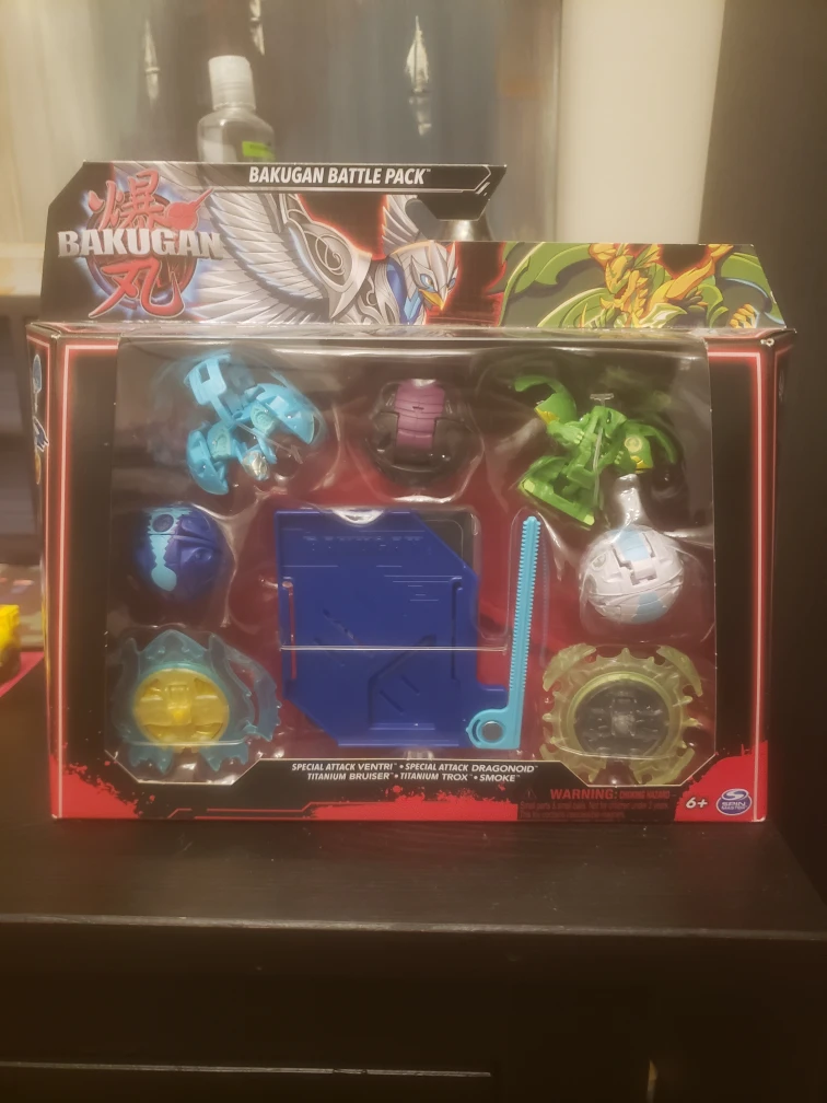Bakugan Battle Pack with Special Attack Ventri and Dragonoid