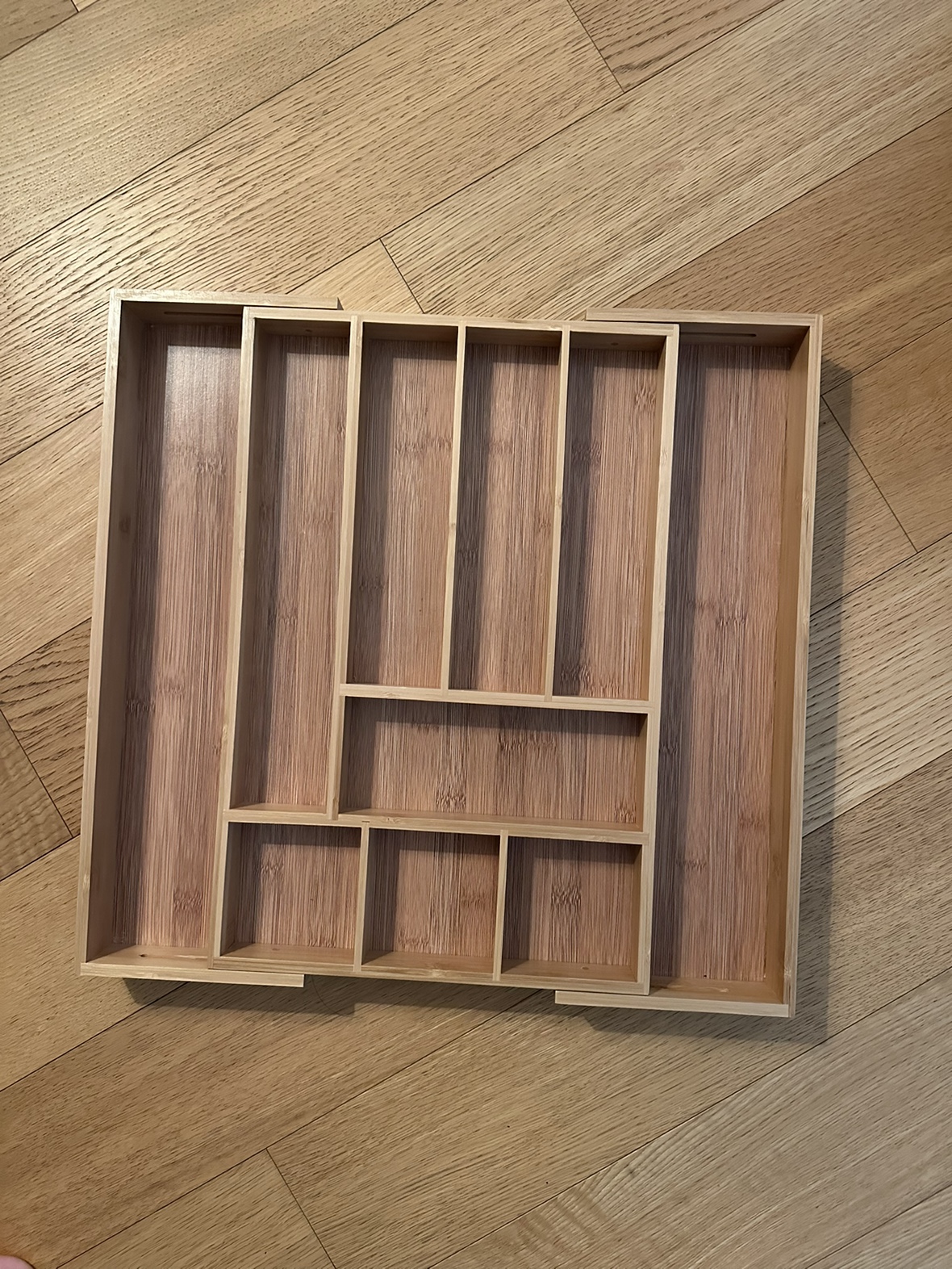 Bamboo drawer organizer - photo 2
