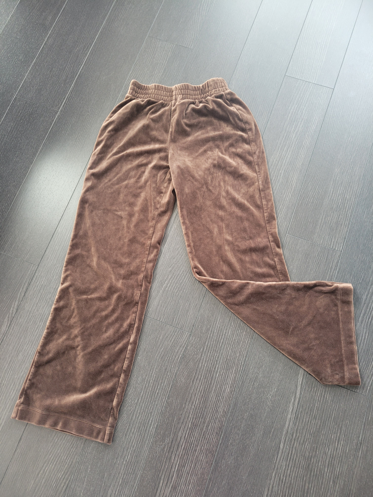 Brown Velvet Pants