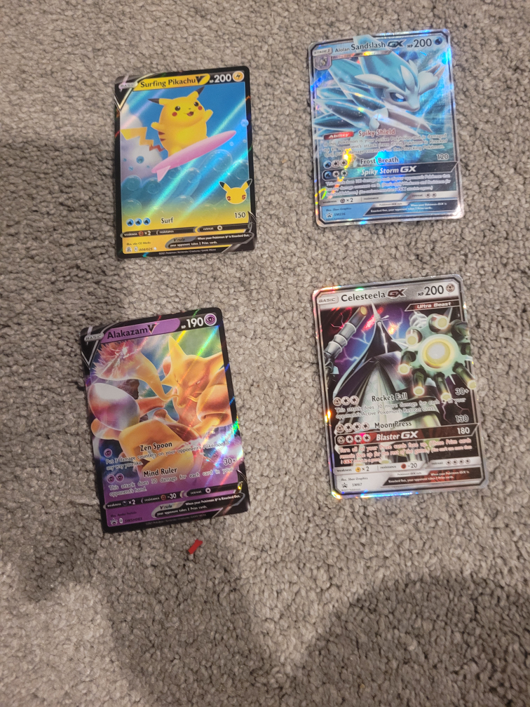 Pokemon Cards -  Lot of 4