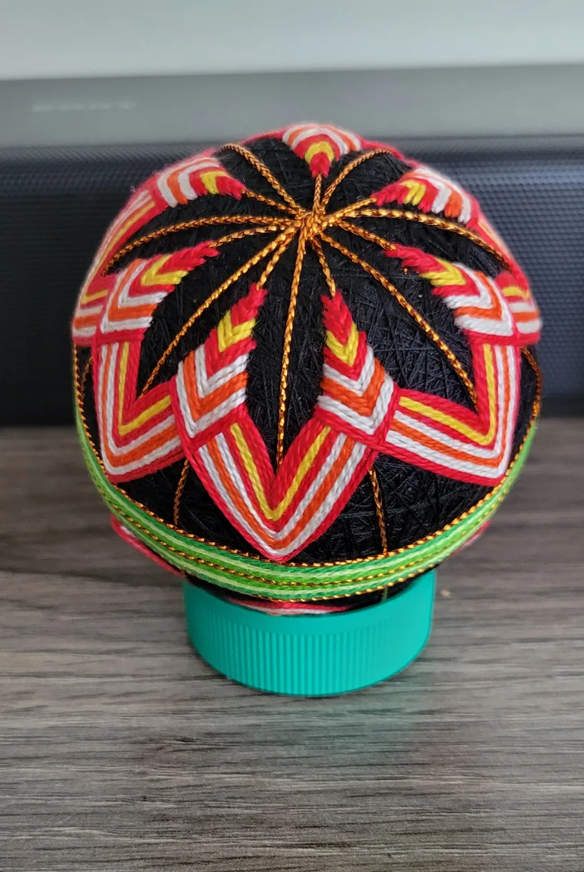 Japanese embroidery Temari balls image indicator(4)