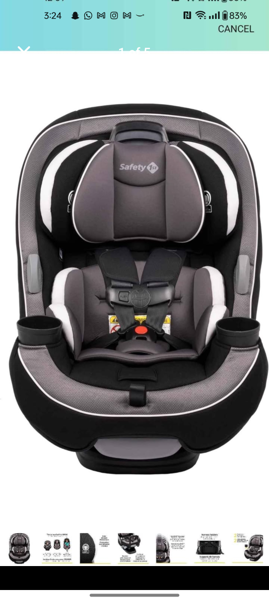 Safety 1st Grow and Go 3-in-1 Car Seat - photo 4