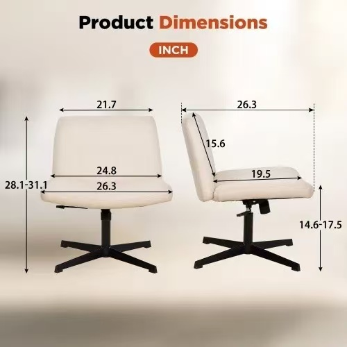 Swivel Chair - Off-White - photo 2