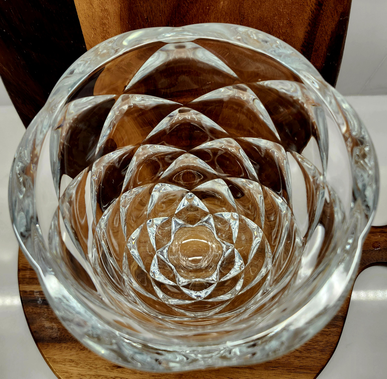 NACHTMANN Large Crystal Vase. 10" tall - photo 4