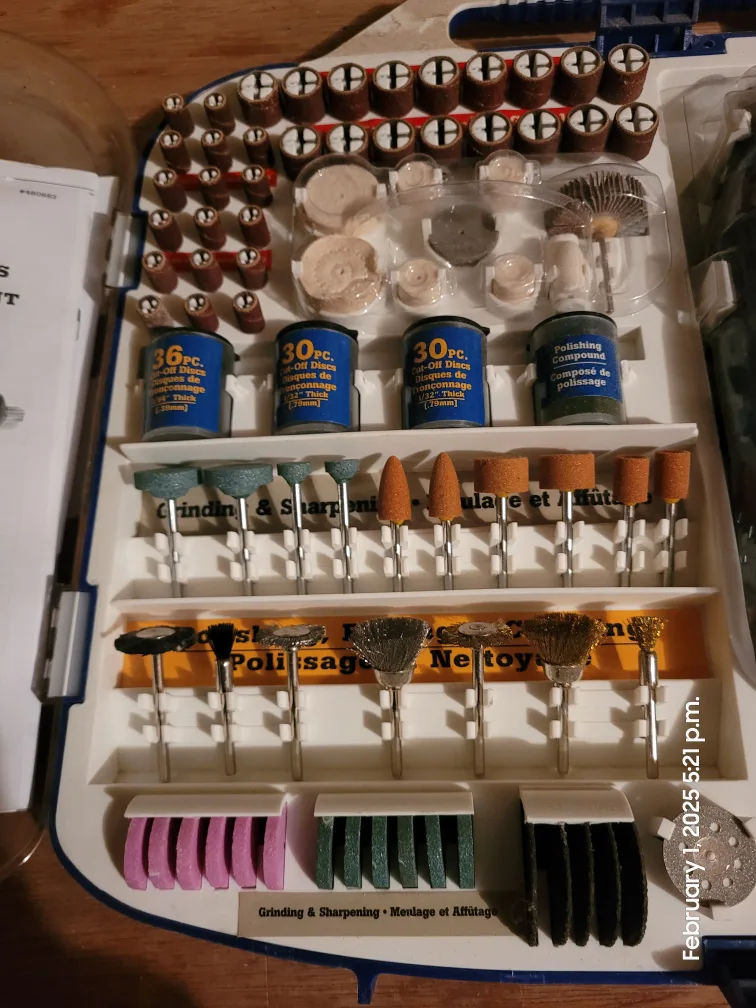 Alltrade 206-Piece Rotary Tool Kit image indicator(4)