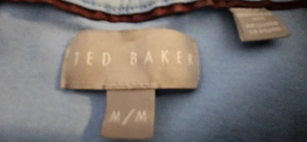 Ted Baker Men's Light Blue Polo Shirt - Size Medium image indicator(2)