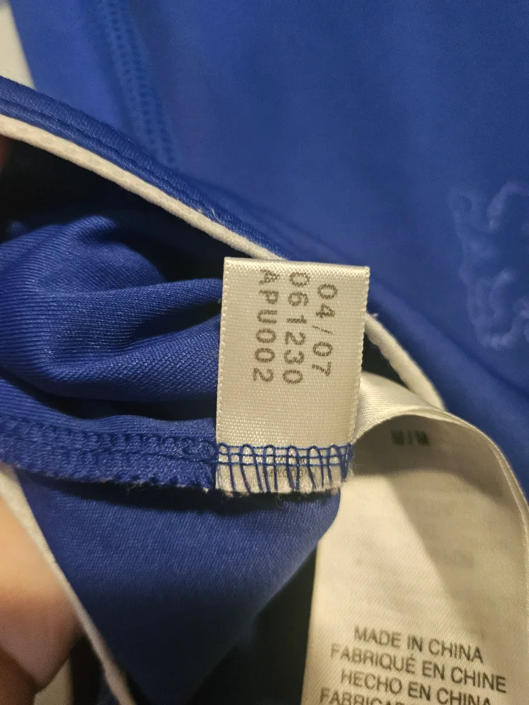 Chelsea 07/08 adidas England soccer jersey image indicator(3)