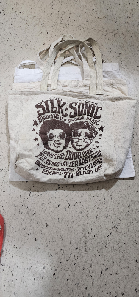 Bundle of 7 Reusable and washable Tote Bags