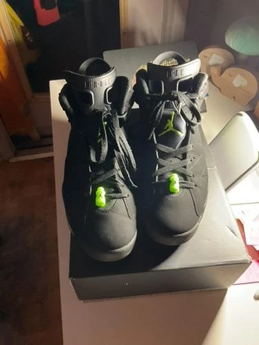 Air Jordan 6 Retro Electric Green(Size 10)
