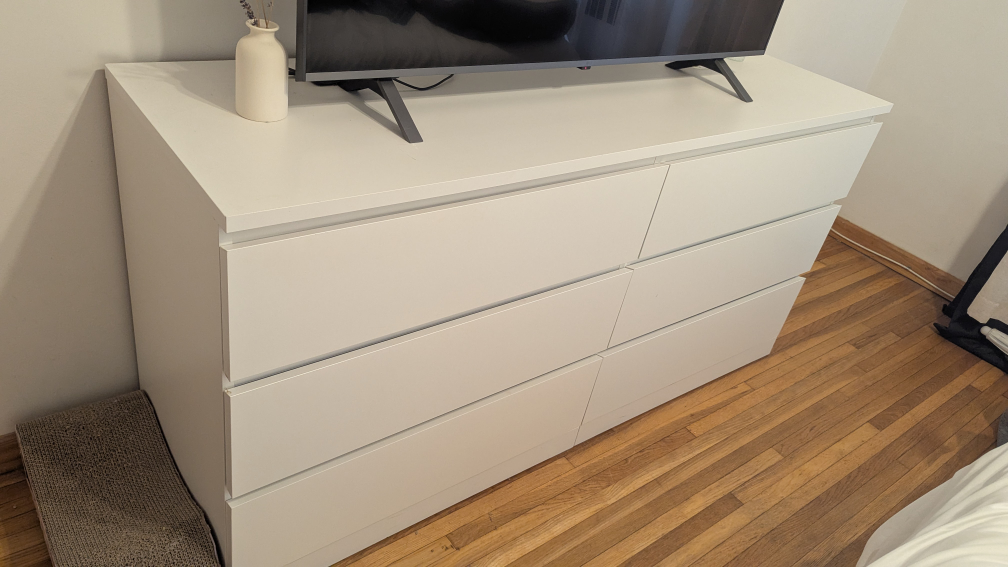 IKEA 6-Drawer Dresser - White - photo 4