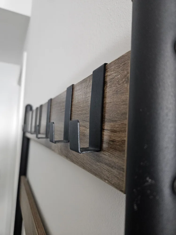 Coat rack with shoe storage and bench image indicator(4)