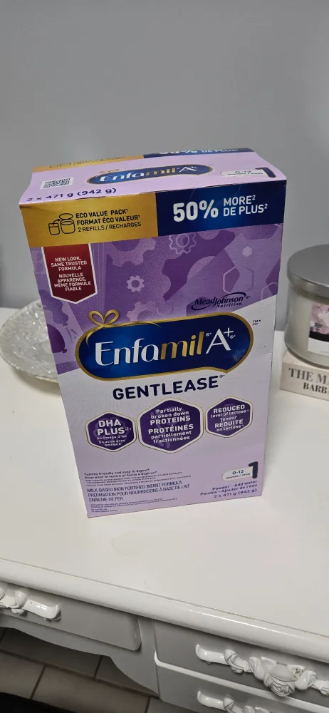 Enfamil Gentlease Infant Formula - 2 x 471g (942g) thumbnail