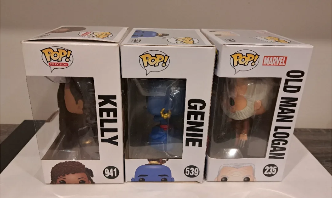 Funko Pop! Kelly, Genie, Old Man Logan image indicator(2)