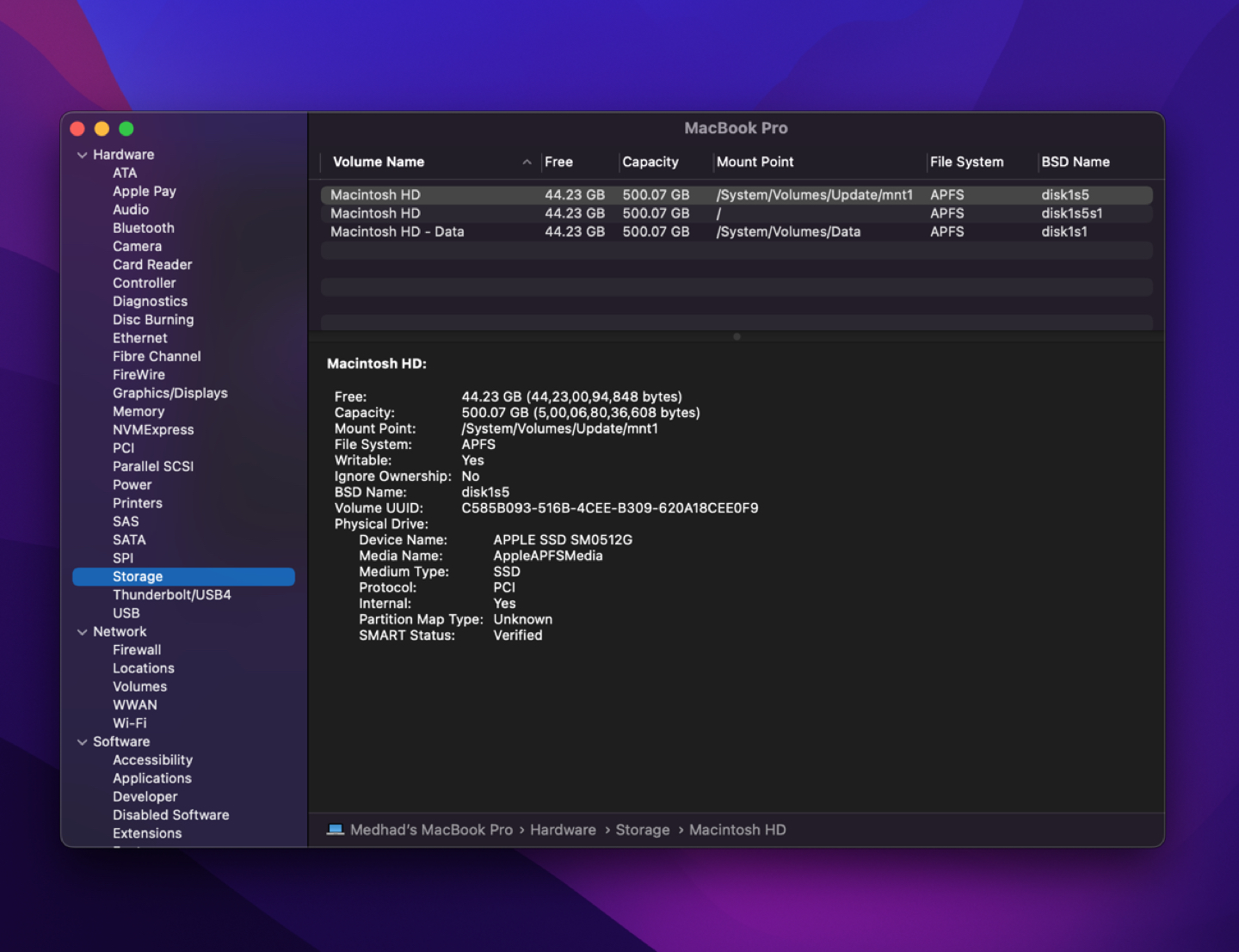 MacBook Pro 15 inch (Mid 2015), 2.5 GHz core i7, 512 GB SSD - photo 5