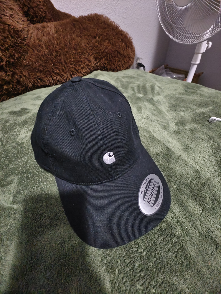 Carhartt WIP Black Adjustable Baseball Cap