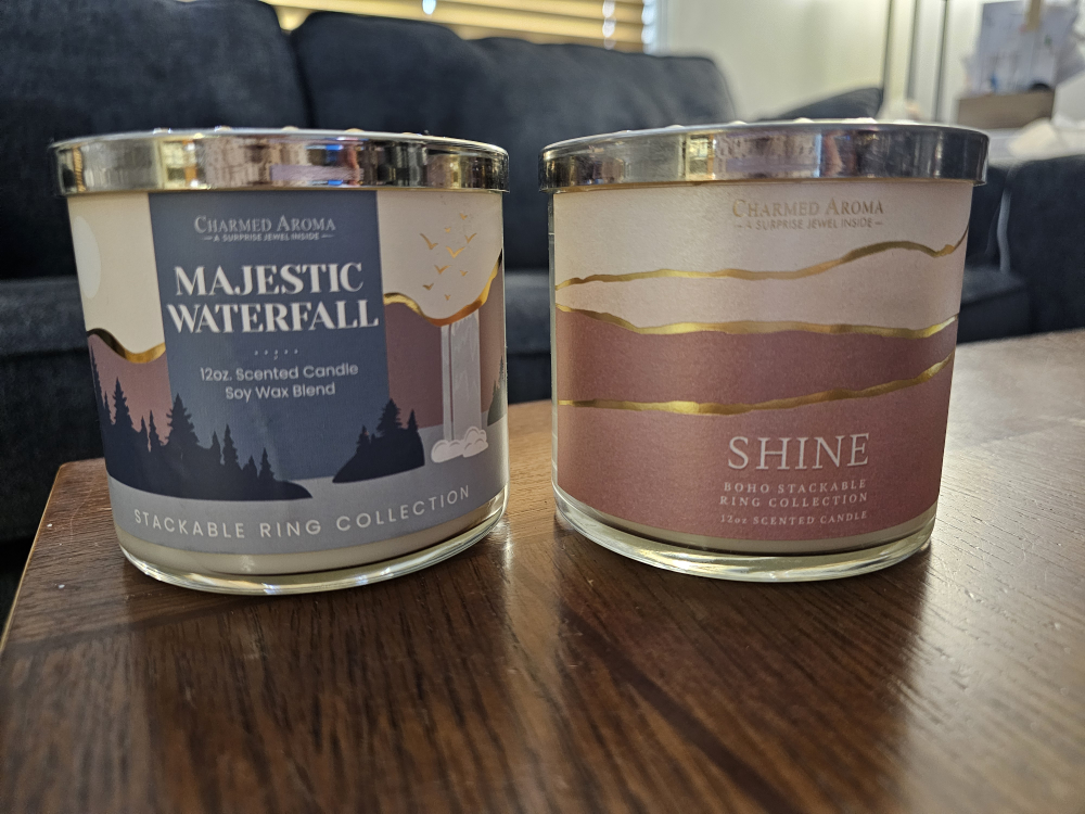 Charmed Aroma Stackable Ring Candles (2)
