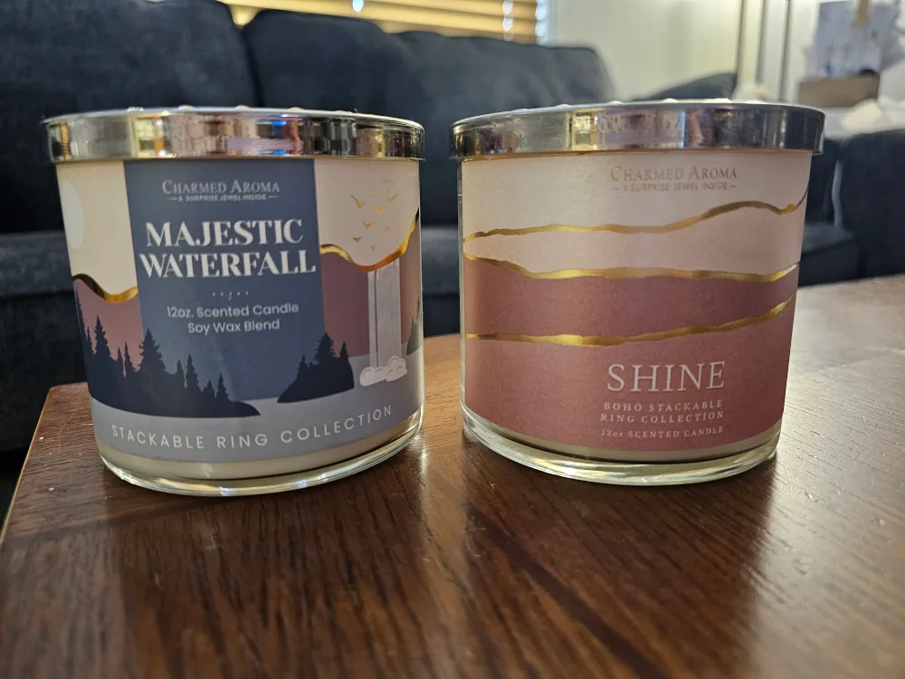 Charmed Aroma Stackable Ring Candles (2) thumbnail