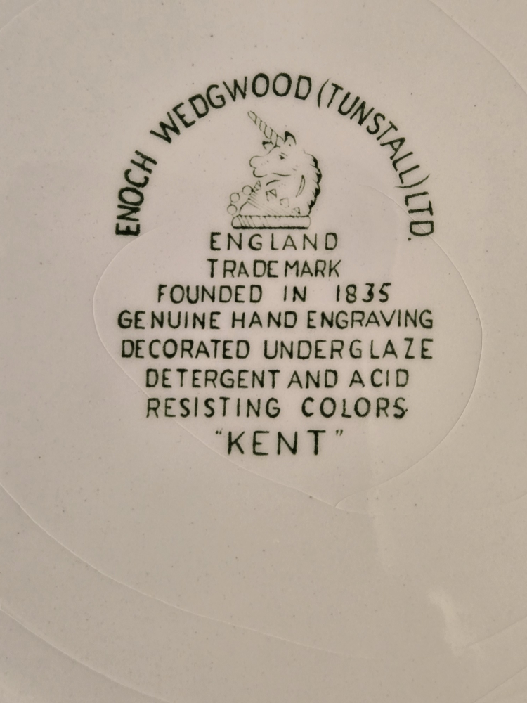 Vintage Enoch Wedgwood Tunstall Kent Dishes - photo 3