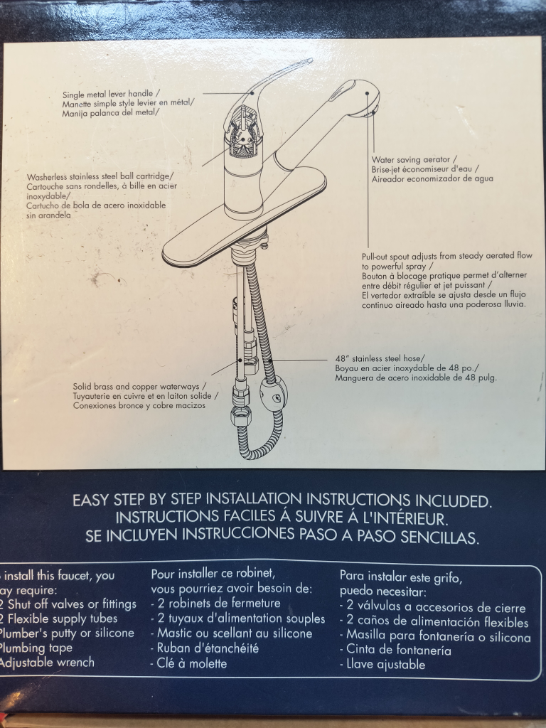 Brand New Pullout Kitchen Faucet - photo 3