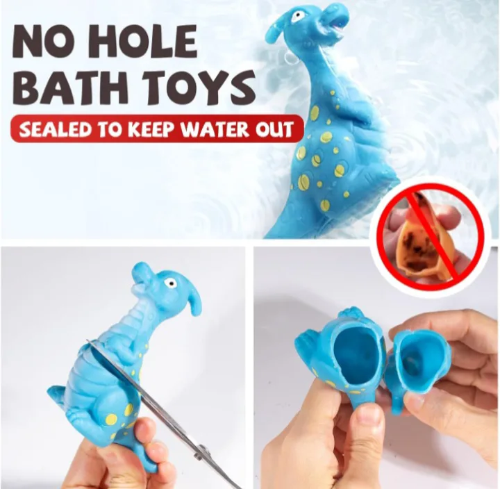 NEW!   12-Pack Dinosaur Bath Toys for Toddlers 18M+ image indicator(6)