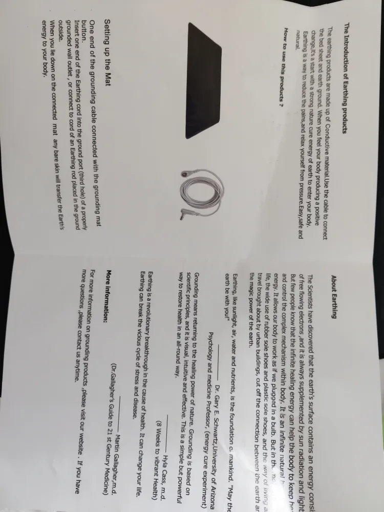 New Health Earthed ESD Earthing Mat - 40x60cm image indicator(3)