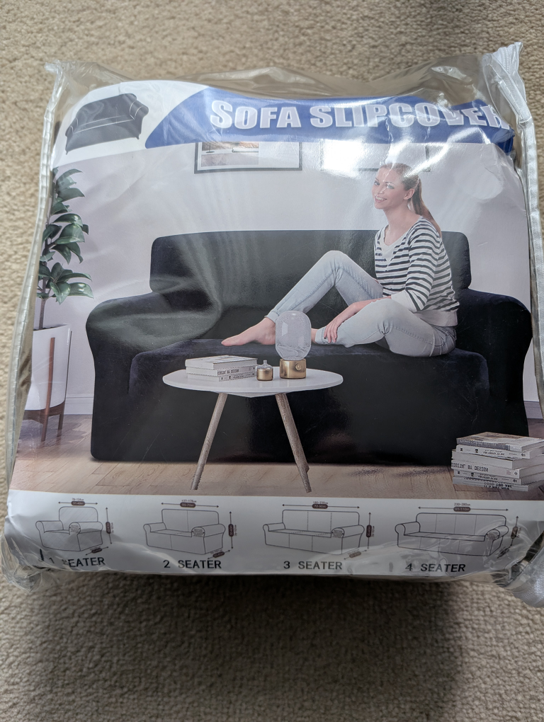 New Brown Sofa Slipcover for 1 seater (armchair)