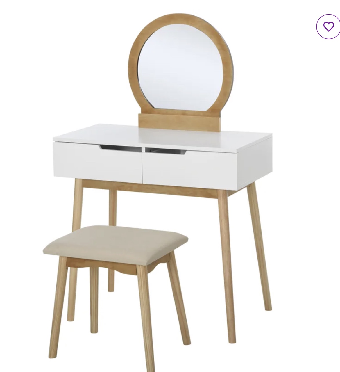 Vanity desk