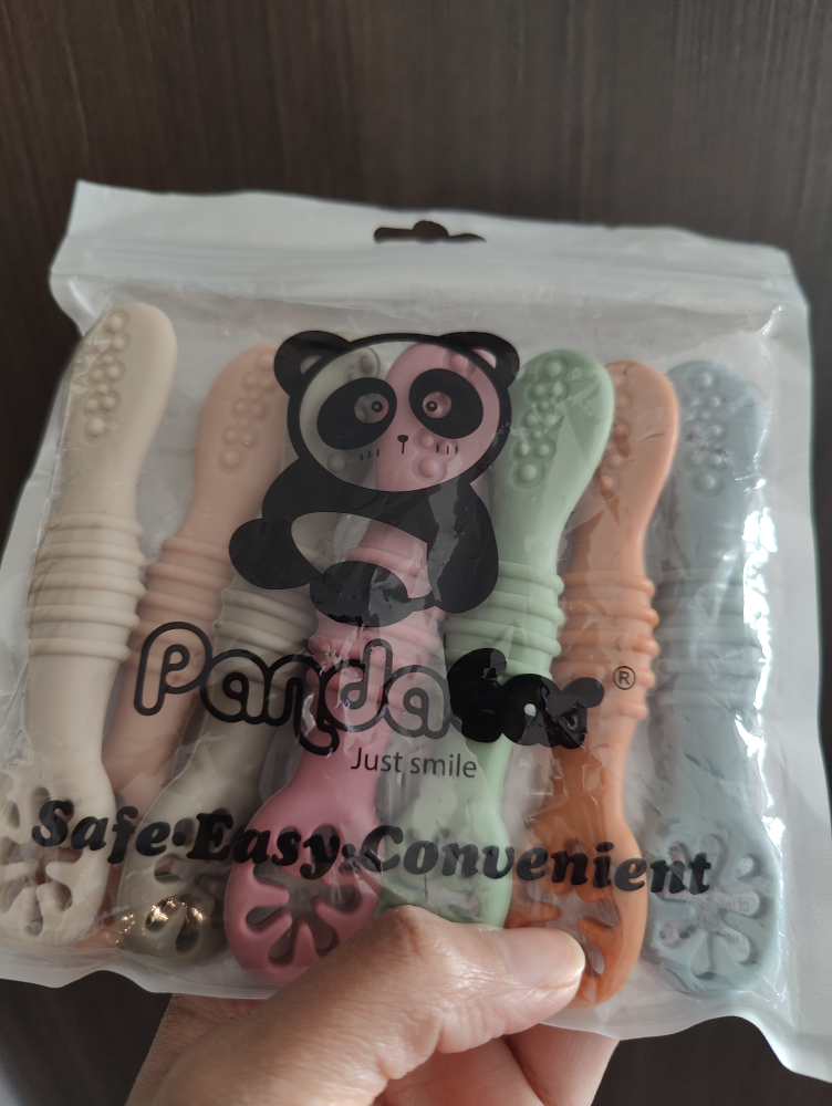 Pandaer Baby Spoon Teether Set - 7 Pack - photo 3