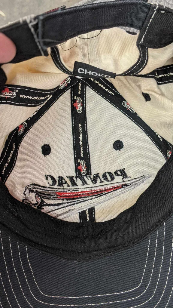 Vintage Pontiac Baseball Cap (Kit Cat Club rescue) image indicator(2)