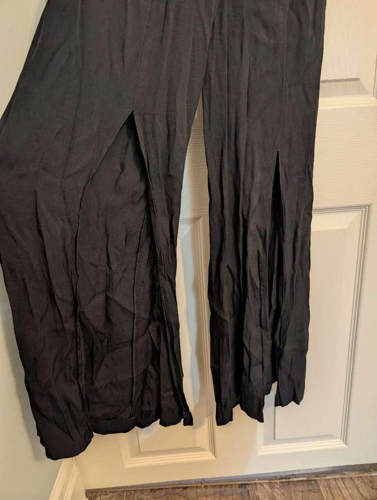 Vintage All That Jazz Black Halter Jumpsuit image indicator(5)