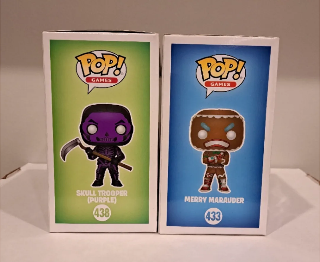 Fortnite Skull Trooper (Purple, EB Exclusive) & Merry Marauder image indicator(4)