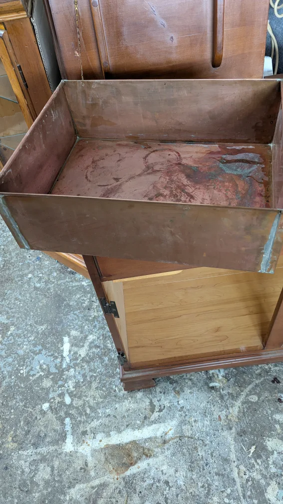 Vintage Maple Buffet Server by Vilas image indicator(6)