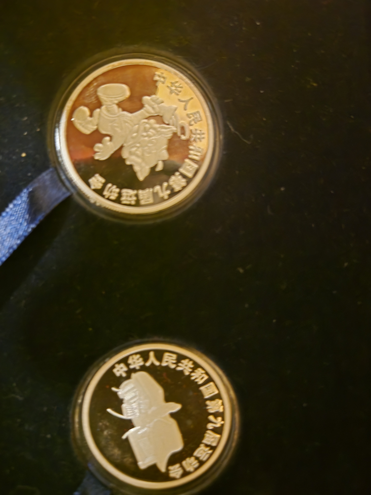 2001 Ninth National Games Commemorative Coins - photo 3