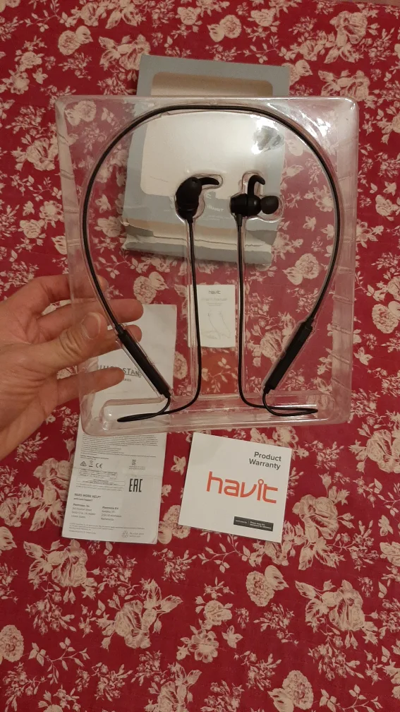 Havit Wireless Sport Headset ES14BT - Brand New image indicator(4)