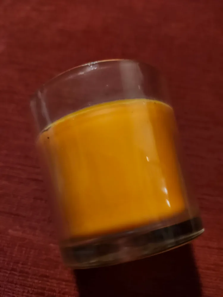 IKEA Orange Candle in Glass Holder image indicator(3)