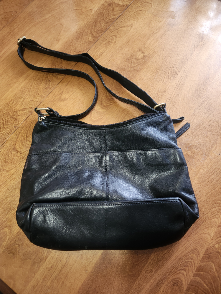 Great American Leather Works Black Leather Crossbody Bag - photo 2