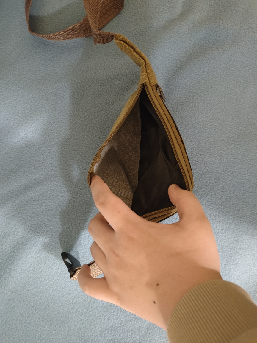 Canvas Waist Bag - Khaki - photo 2