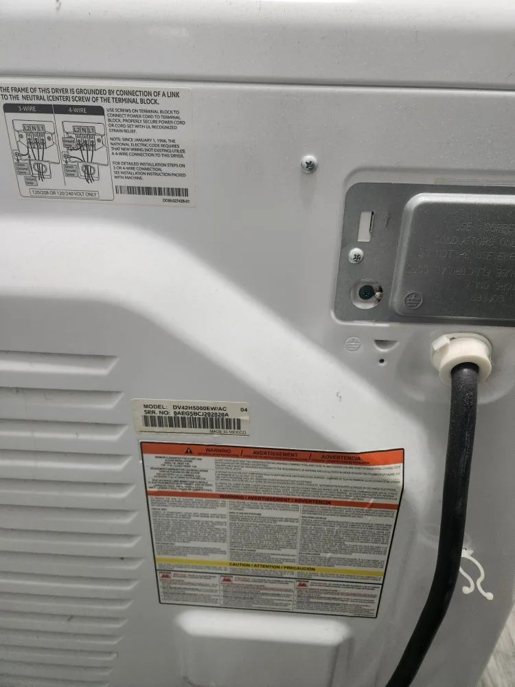 Samsung Electric Dryer and LG Washer Set image indicator(5)