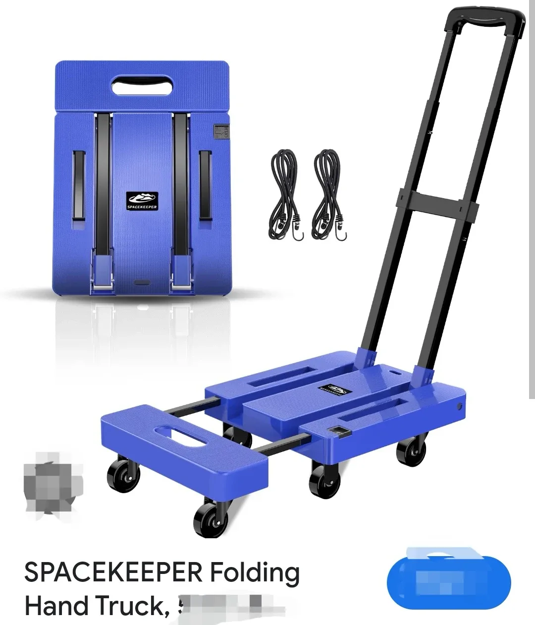 SPACEKEEPER Folding Hand Truck thumbnail
