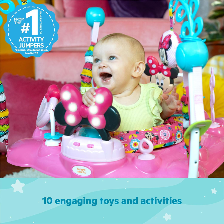 MINNIE MOUSE PeekABoo Activity Jumper - photo 2